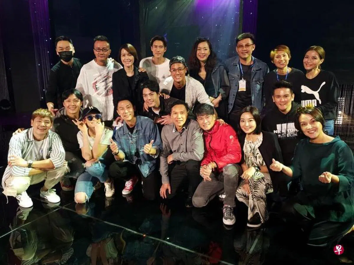  多名从 《才华横溢出新秀》 出道的艺人出席2019《红星大奖》。（联合早报） 