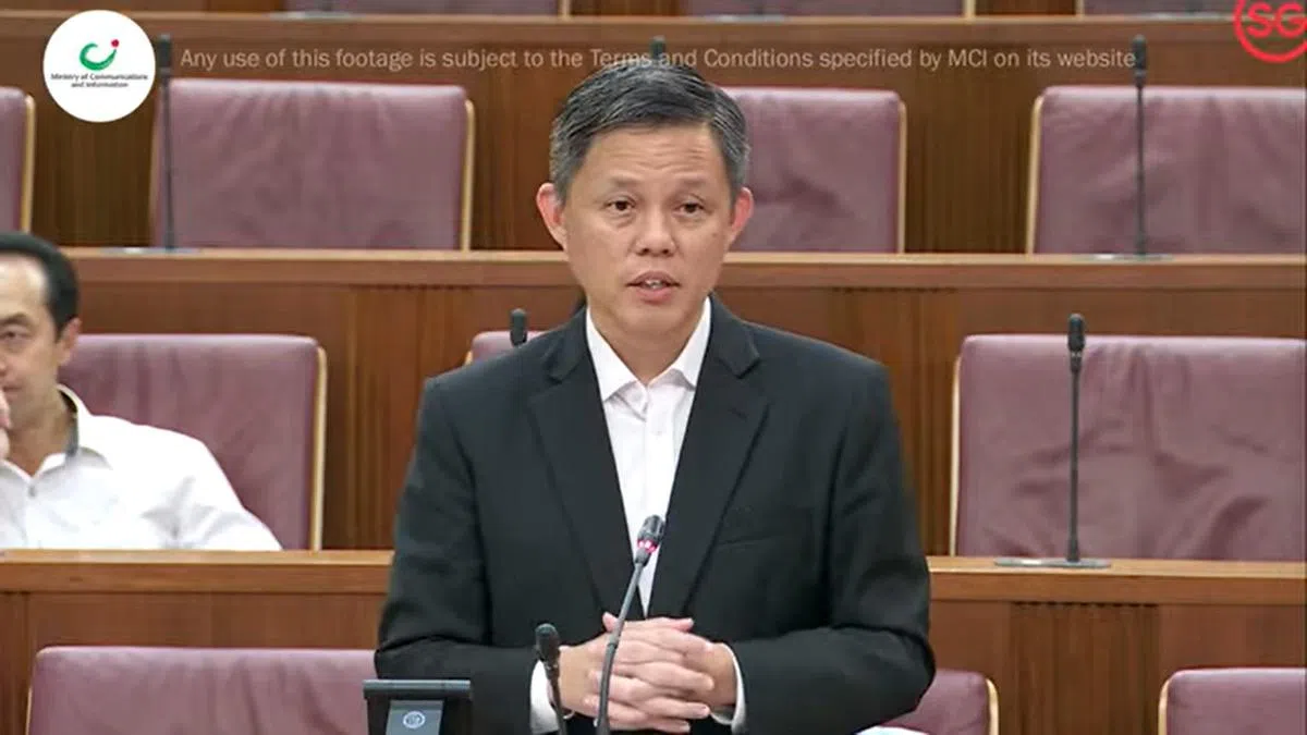 陈振声。（国会直播视频截图）