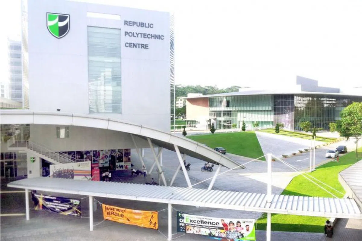  共和理工学院外观。（新明日报） 