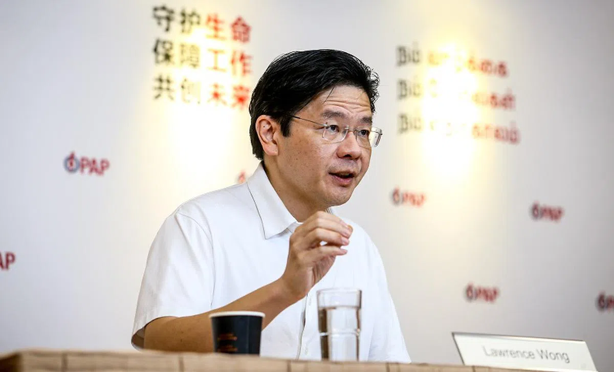  黄循财上星期六（18日）以行动党中央执行委员会成员身份，在党总部与党工视讯对话。（联合早报） 