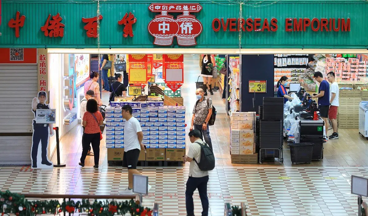 再见了，中桥百货。（联合早报）