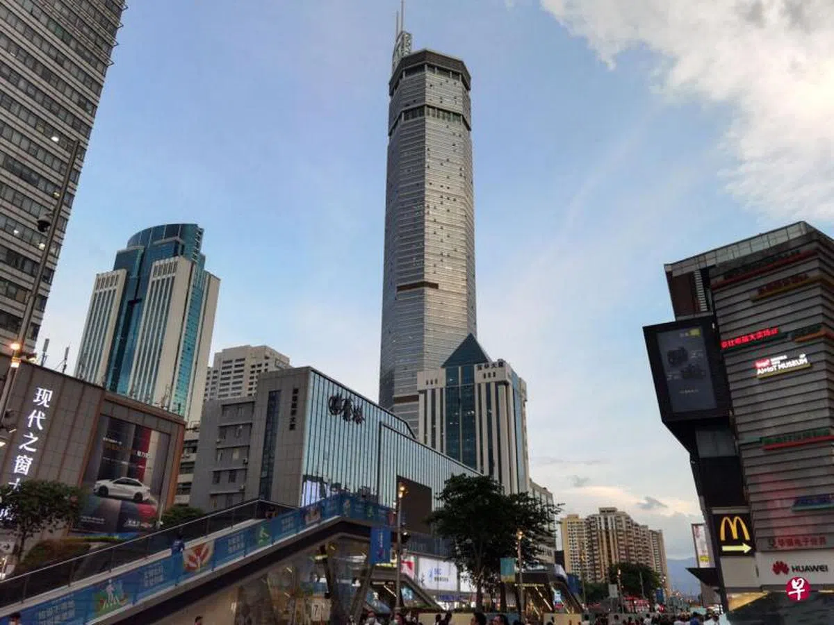 深圳。（法新社）