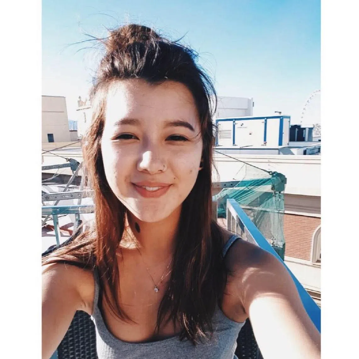 马芸在Instastory限时动态公开经历，希望干案者得到严惩，避免下一个受害者。 （取自面簿）