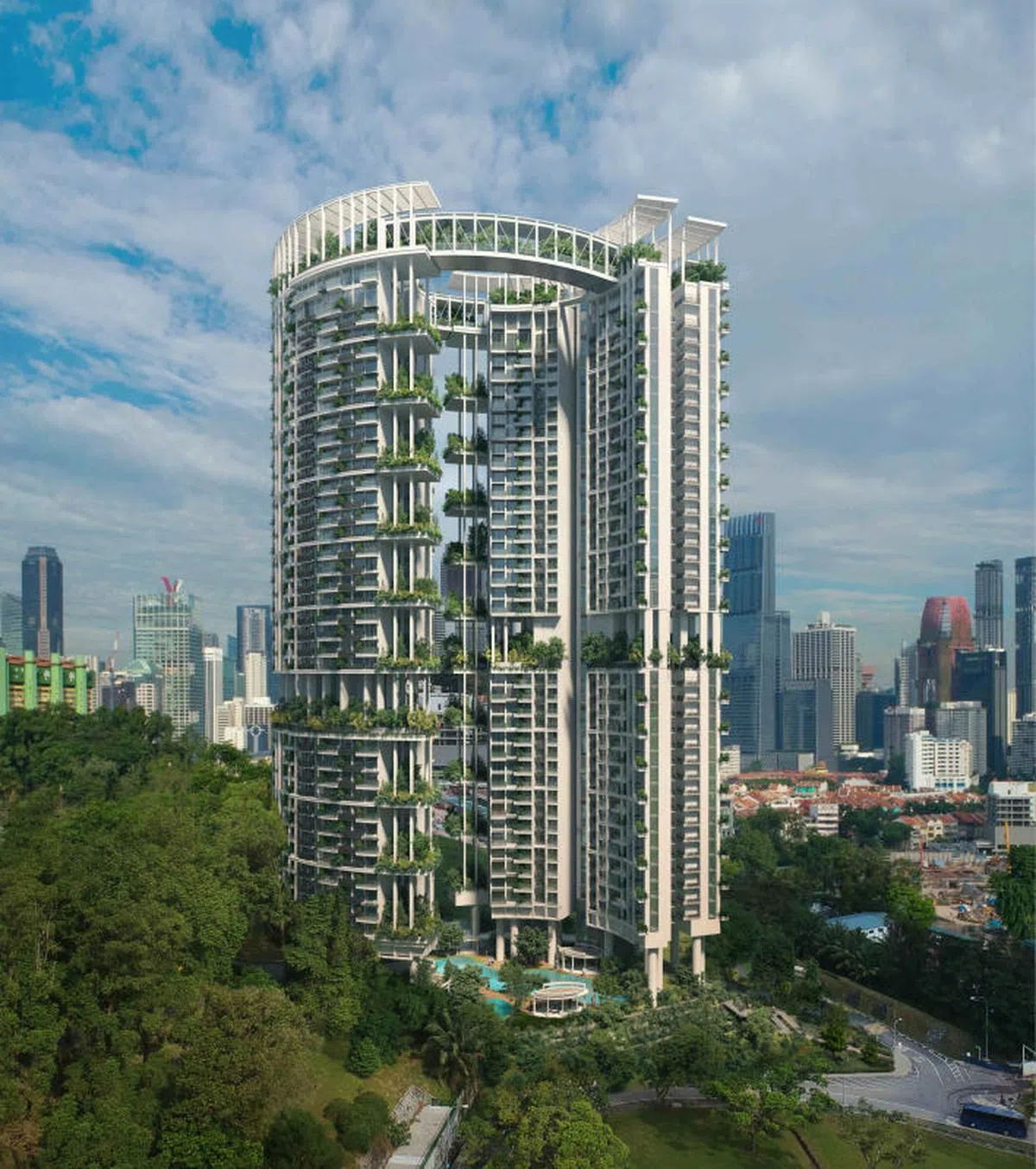  One Pearl Bank。（凯德集团） 