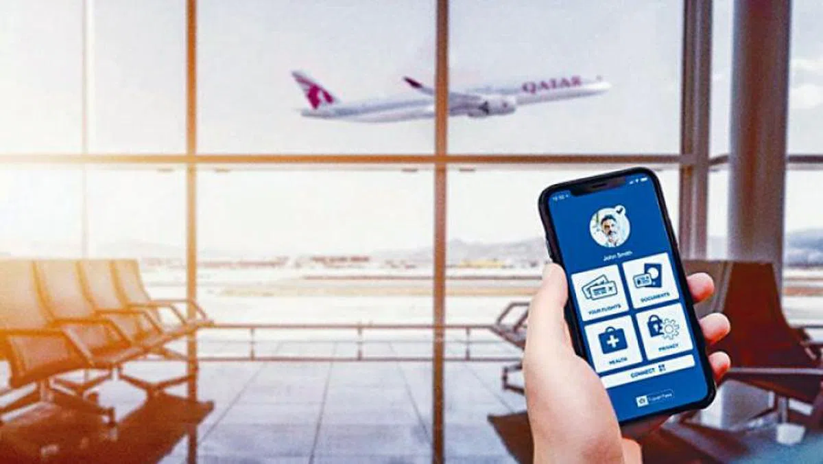  “疫苗护照”示意图。（互联网） 