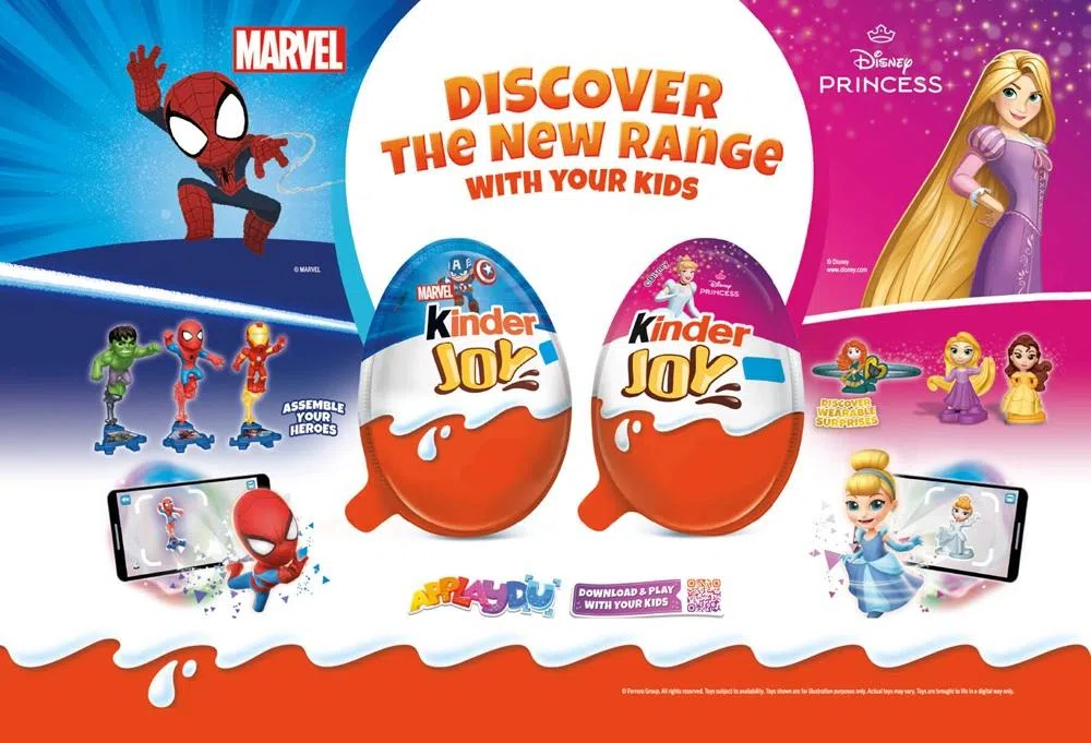 蓝色版的玩具多为车子、英雄等；粉色版的玩具多为美人鱼、迪士尼公主等。