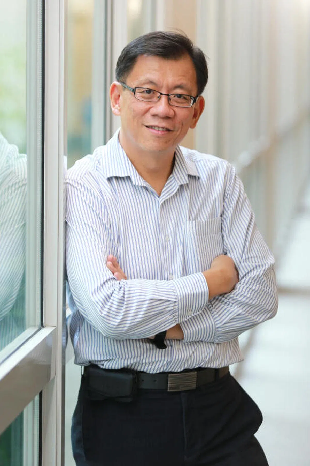  梁浩楠医生。（联合早报） 