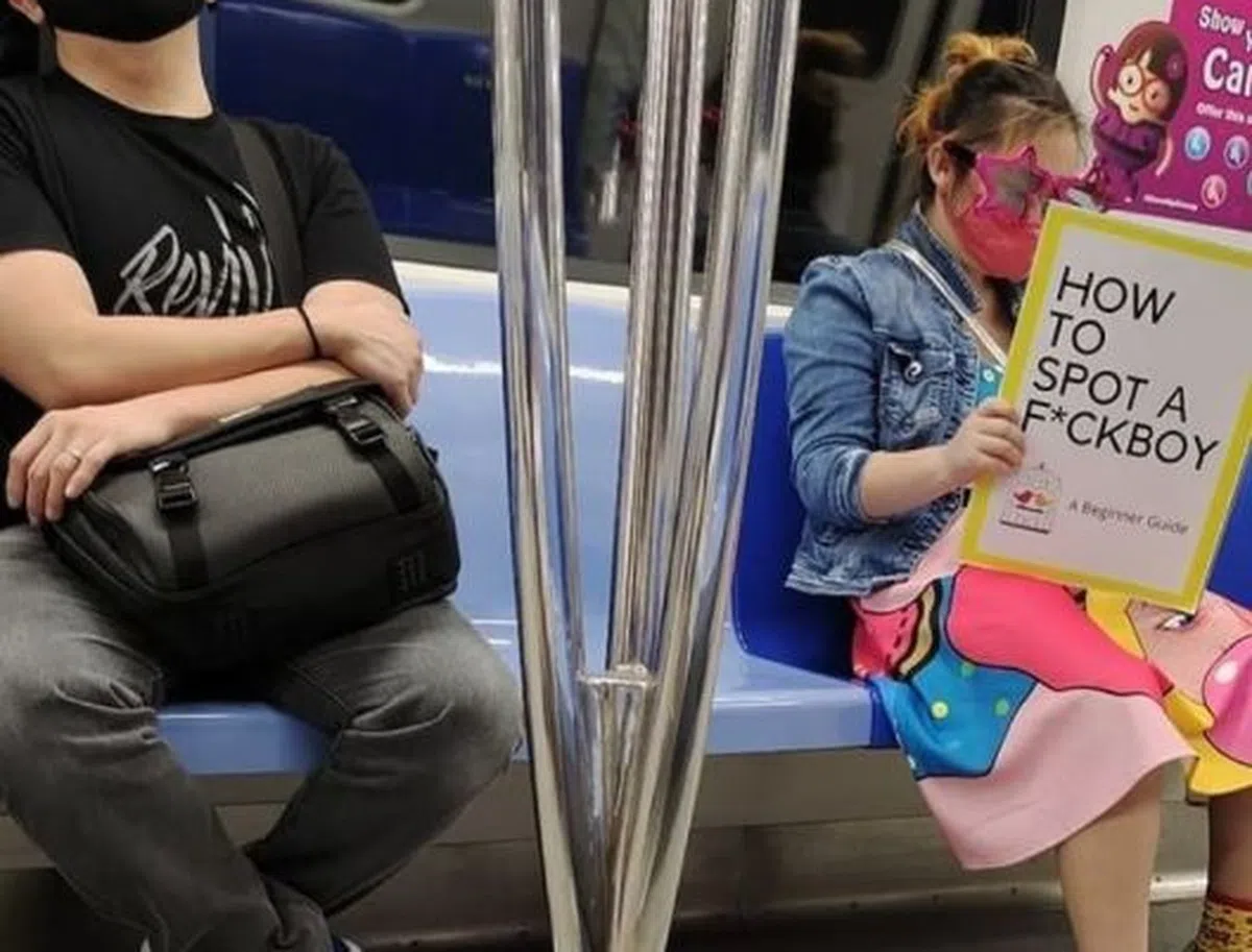  《如何识别渣男》（How to Spot a F*ckboy）。（womanwithbooks Instagram） 