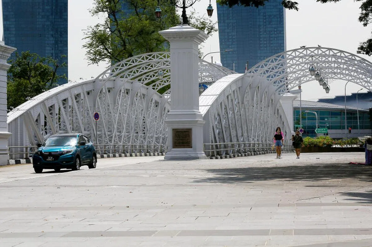 安德逊桥。（联合早报）