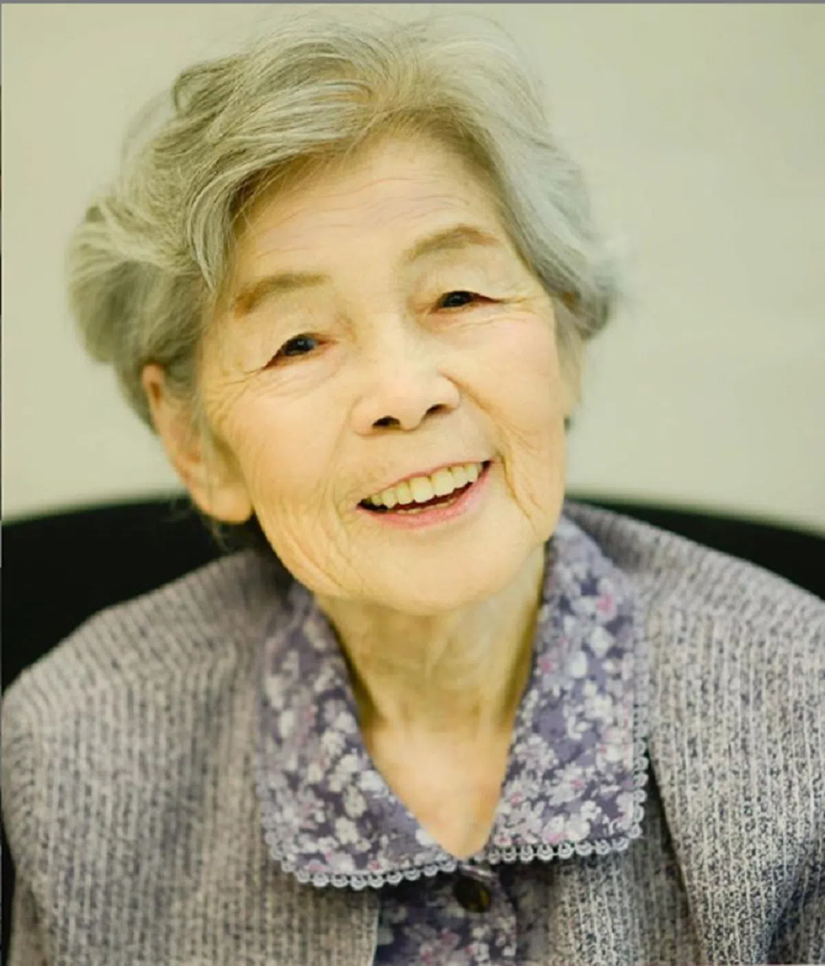  看起来很正经的阿嫲，其实不然。（西本喜美子instagram） 