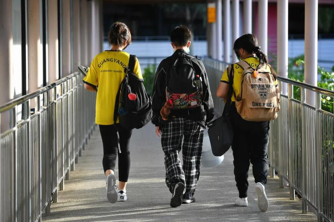 学生时代对多数人来说，总是充满美好的回忆。（海峡时报）