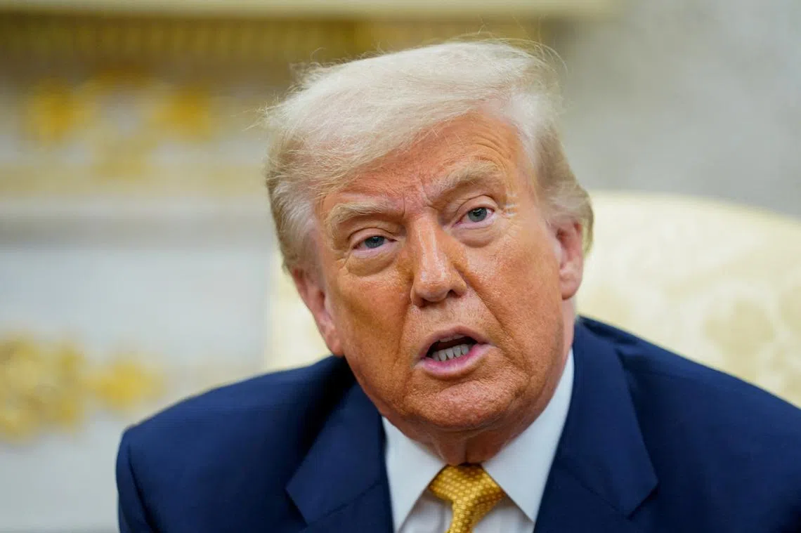 美国总统特朗普。（路透社）