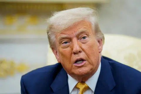 美国总统特朗普。（路透社）