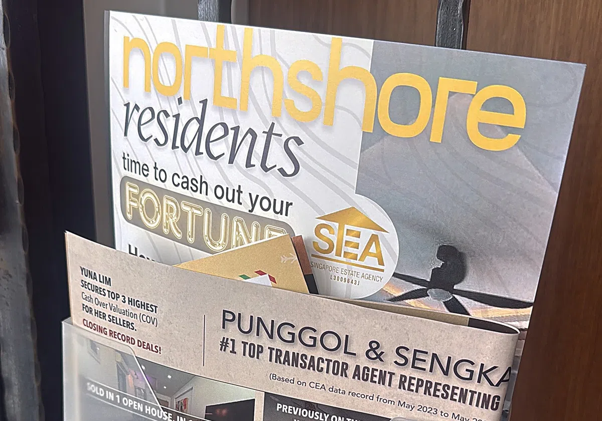 榜鹅一带的组屋即将达到MOP年限，自然也就受到了房地产经纪的“青睐”。