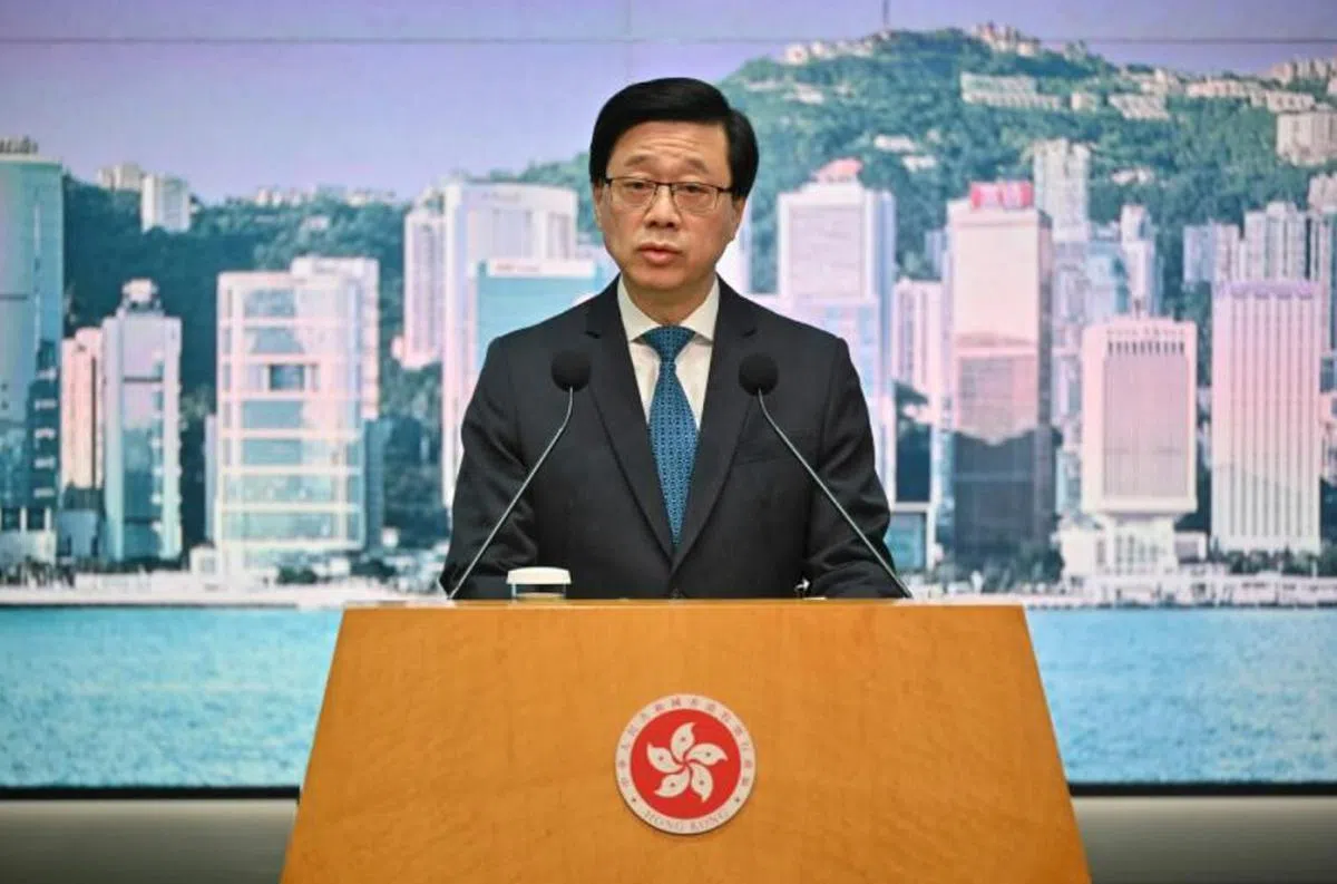 香港特首李家超。（香港中通社）