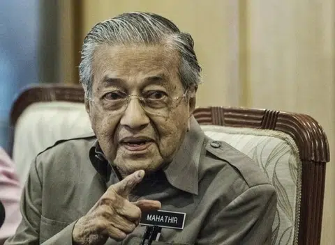 马国首相马哈迪。（互联网）