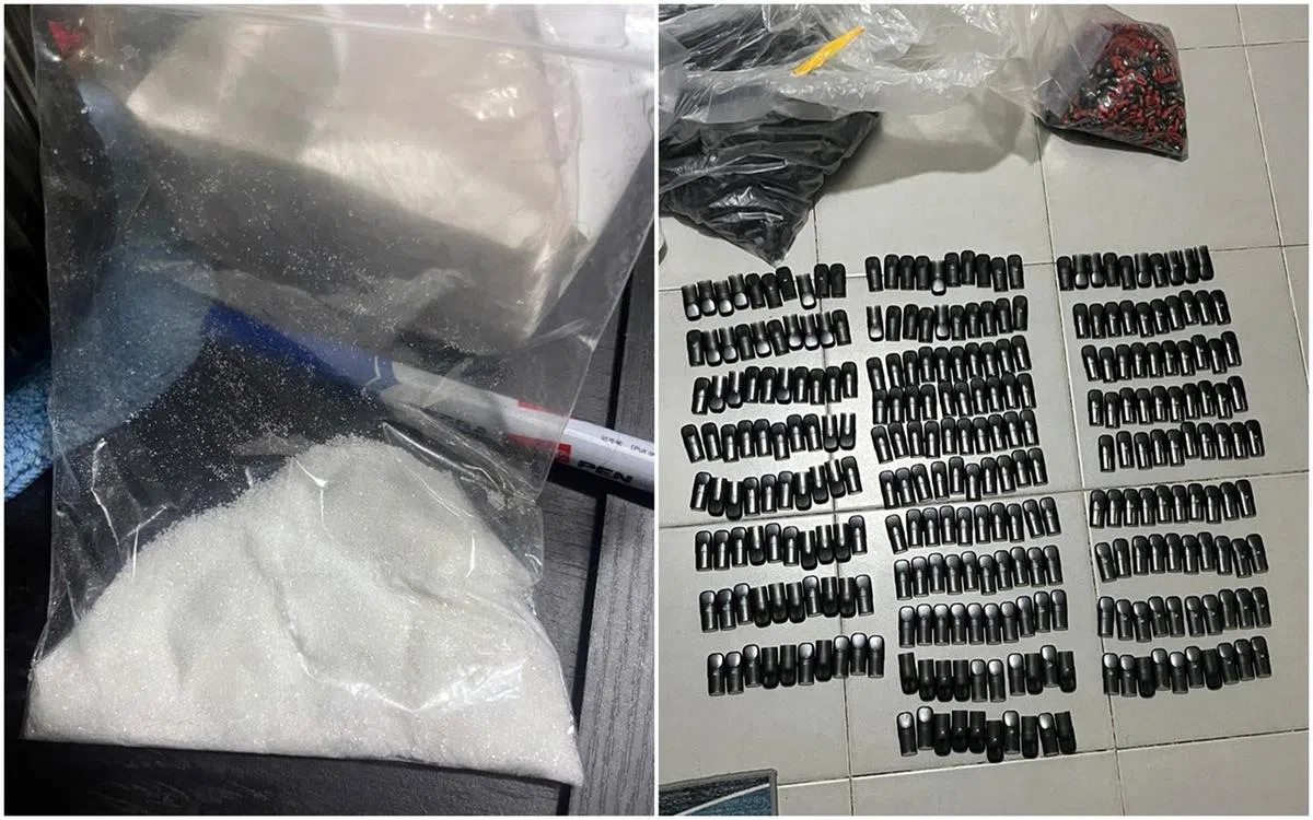 警方在被告家中起获多个电子烟相关物品。（卫生科学局）