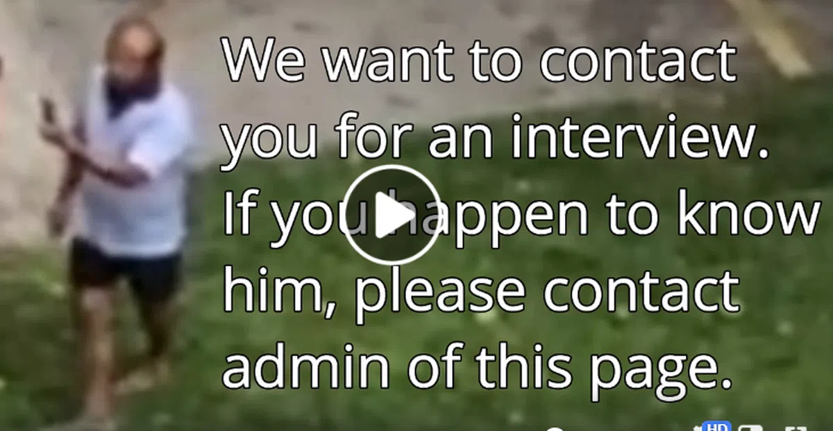  Roads.sg 呼叫罗厘司机（图中穿短裤者），希望罗厘司机能现身接受访问，听听他有什么话要说。（Roads.sg 视频截图） 