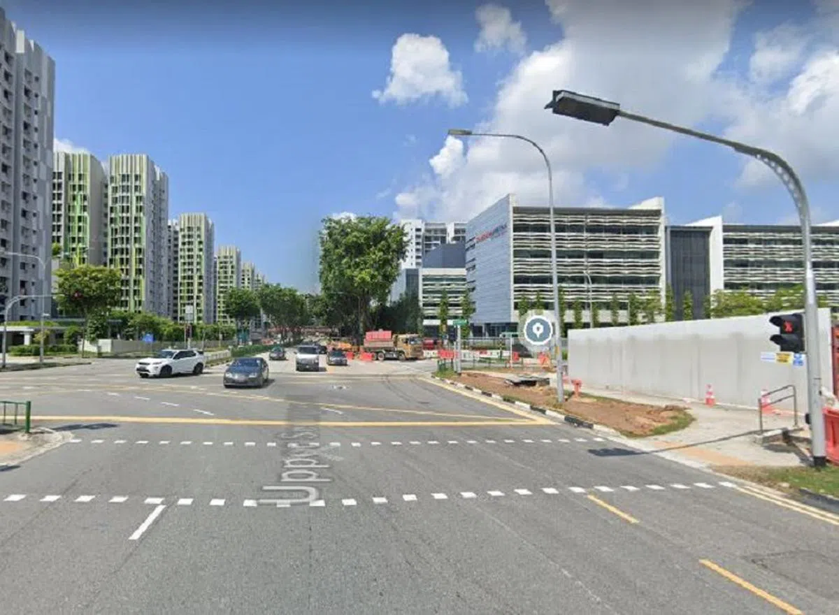网上消息说，劳伦斯先生当年的洋房就位于实龙岗路317号。（谷歌地图）