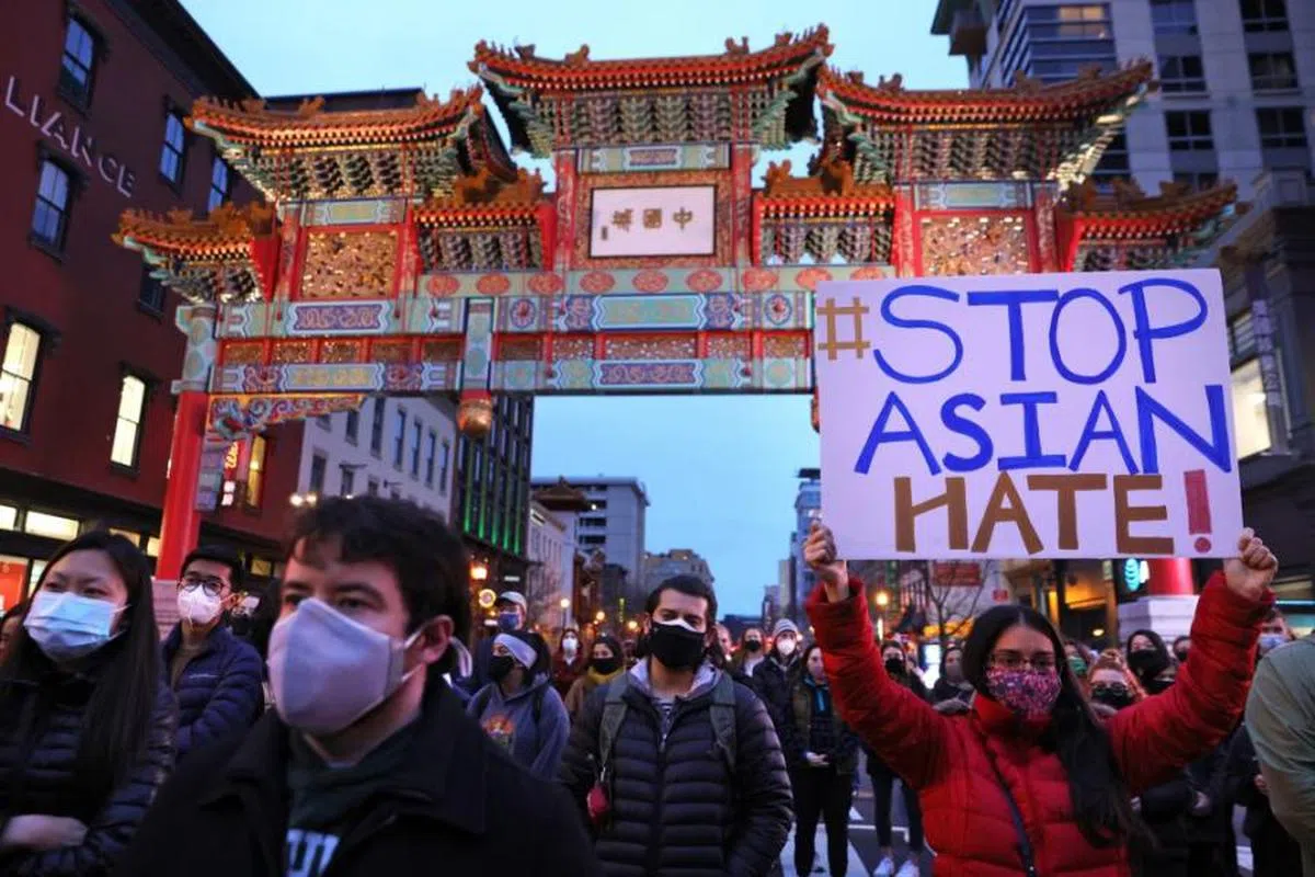 美国近年来反亚裔仇恨犯罪的数量激增。（Getty Images）