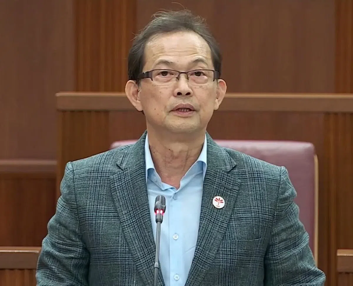 前进党秘书长兼该党非选区议员梁文辉。（国会直播视频截图）