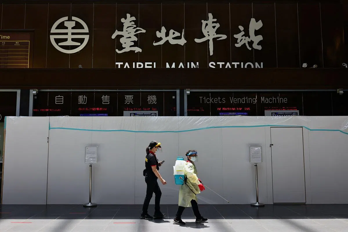  台北车站。（路透社） 