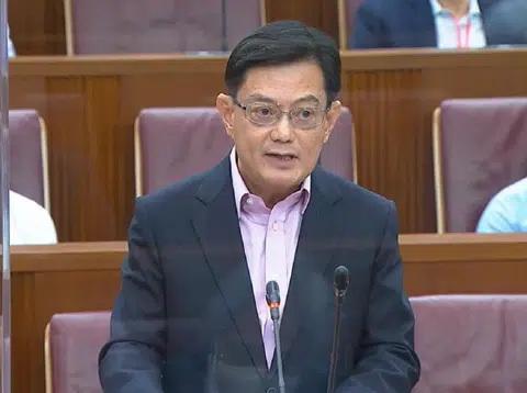 副总理兼经济政策统筹部长及财政部长王瑞杰。（视频截图）