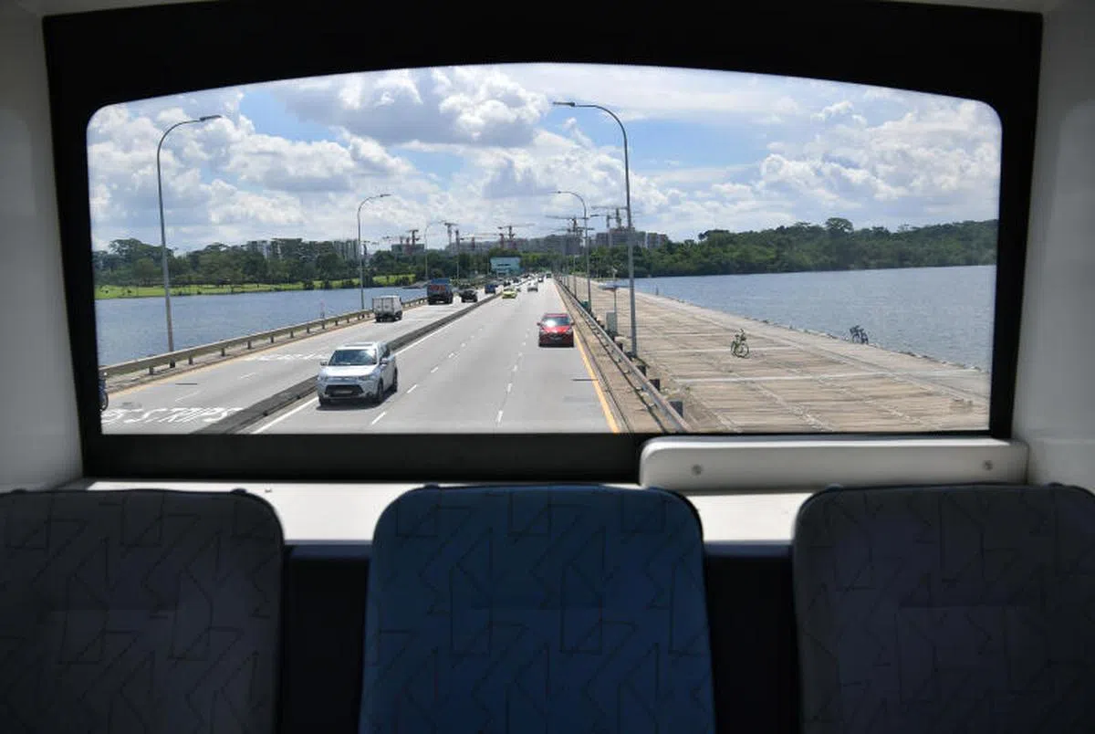 义顺水坝。（海峡时报）