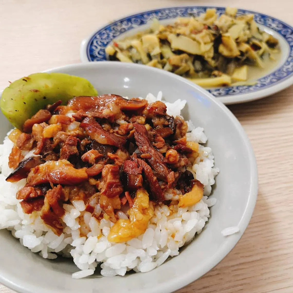 台湾美食代表之一，卤肉饭。（DanielFoodDiary）