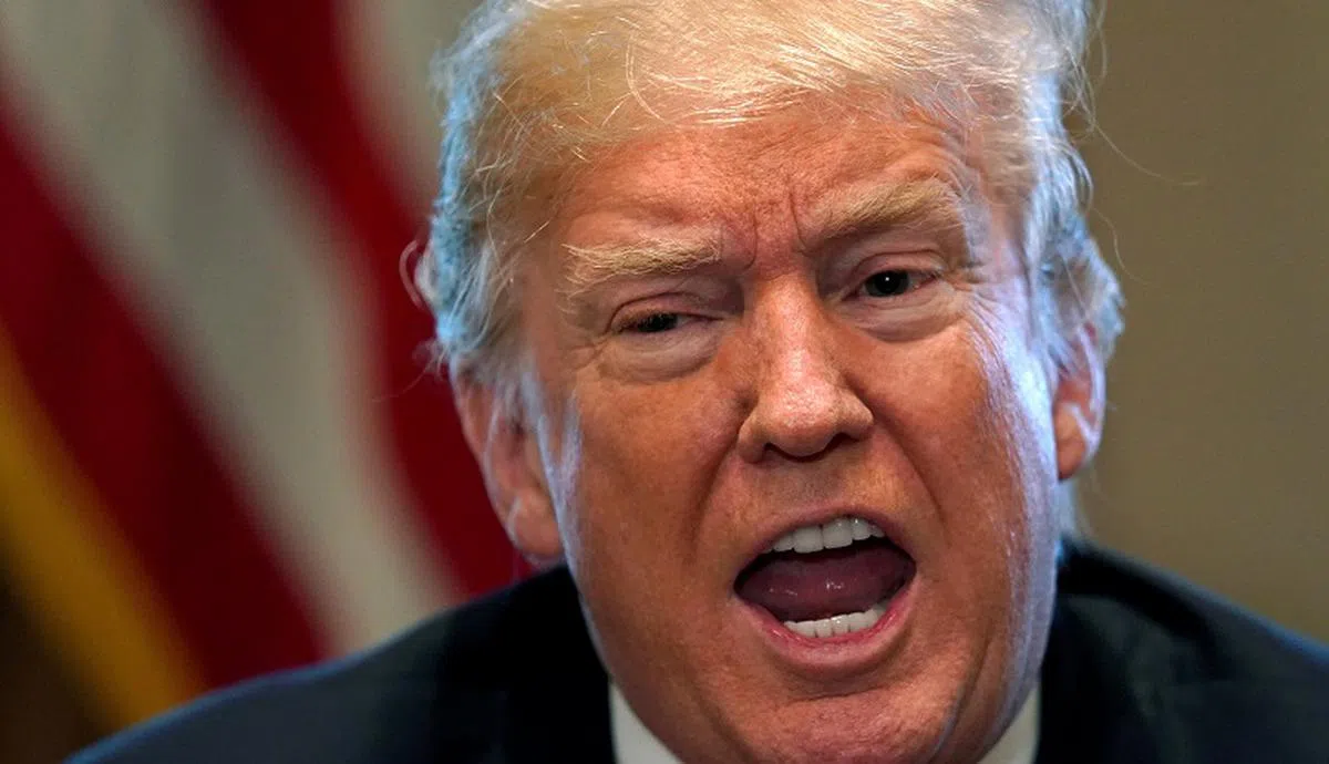  美国总统特朗普对华贸易姿态的强硬始终如一。（法新社） 