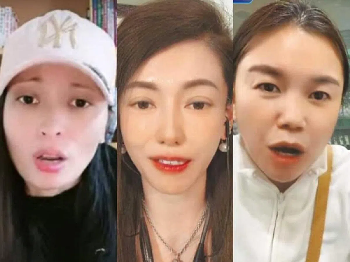 除了亚亚（左），另外两名陆配“小微”和“恩绮”也被台湾移民署要求须于3月31日前离境。（取自脸书）