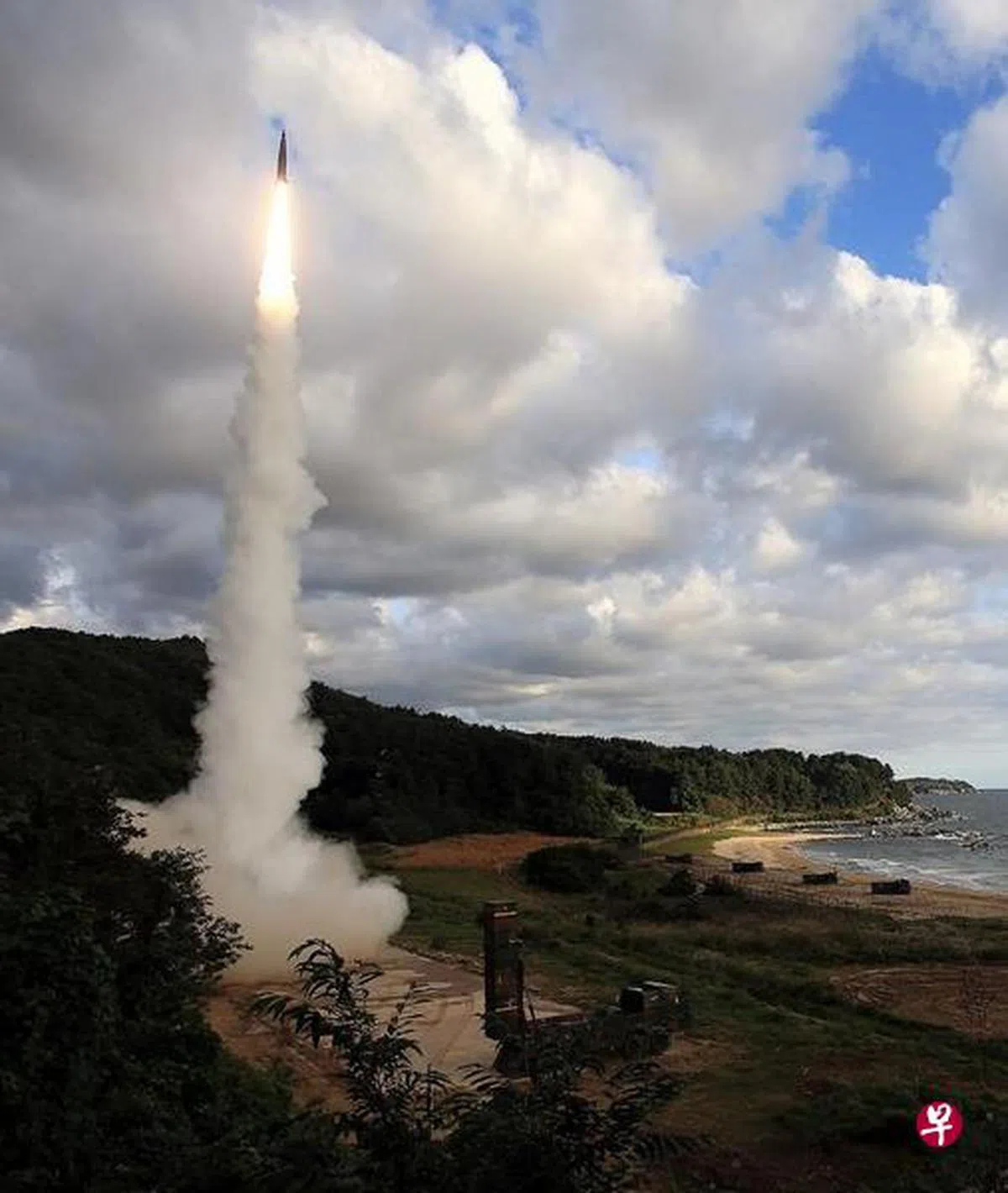  朝鲜上一次发射导弹是在9月15日。（法新社） 