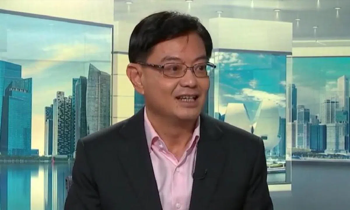  副总理兼财政部长王瑞杰。（彭博社专访视频截图） 