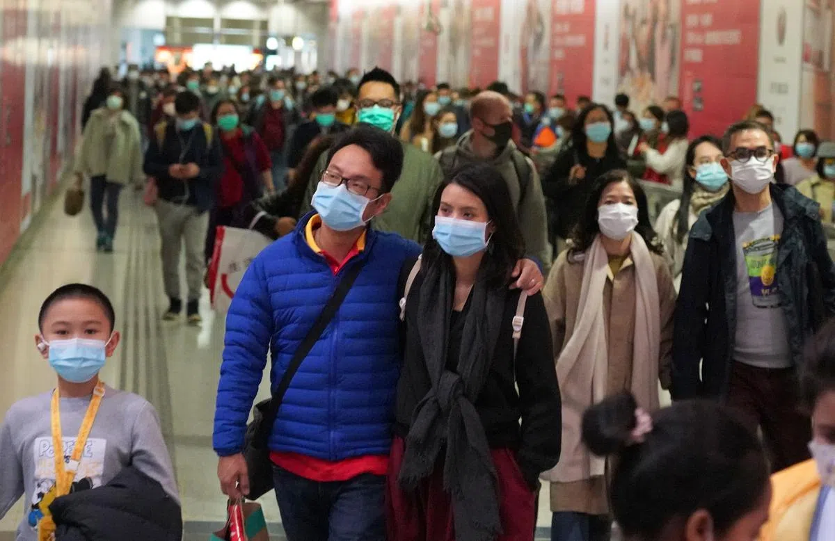  香港宣布将于周四暂停西九龙高铁站等中港两地交通服务。（中通社） 