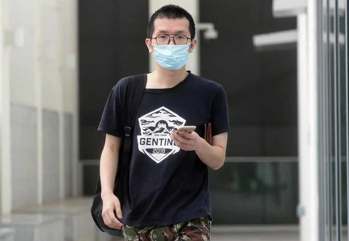 杨耀辉于2022年1月被控六项控状，包括侮辱和威胁公务员，以及蓄意伤害他人宗教和族群情感的言语或行为。（海峡时报）