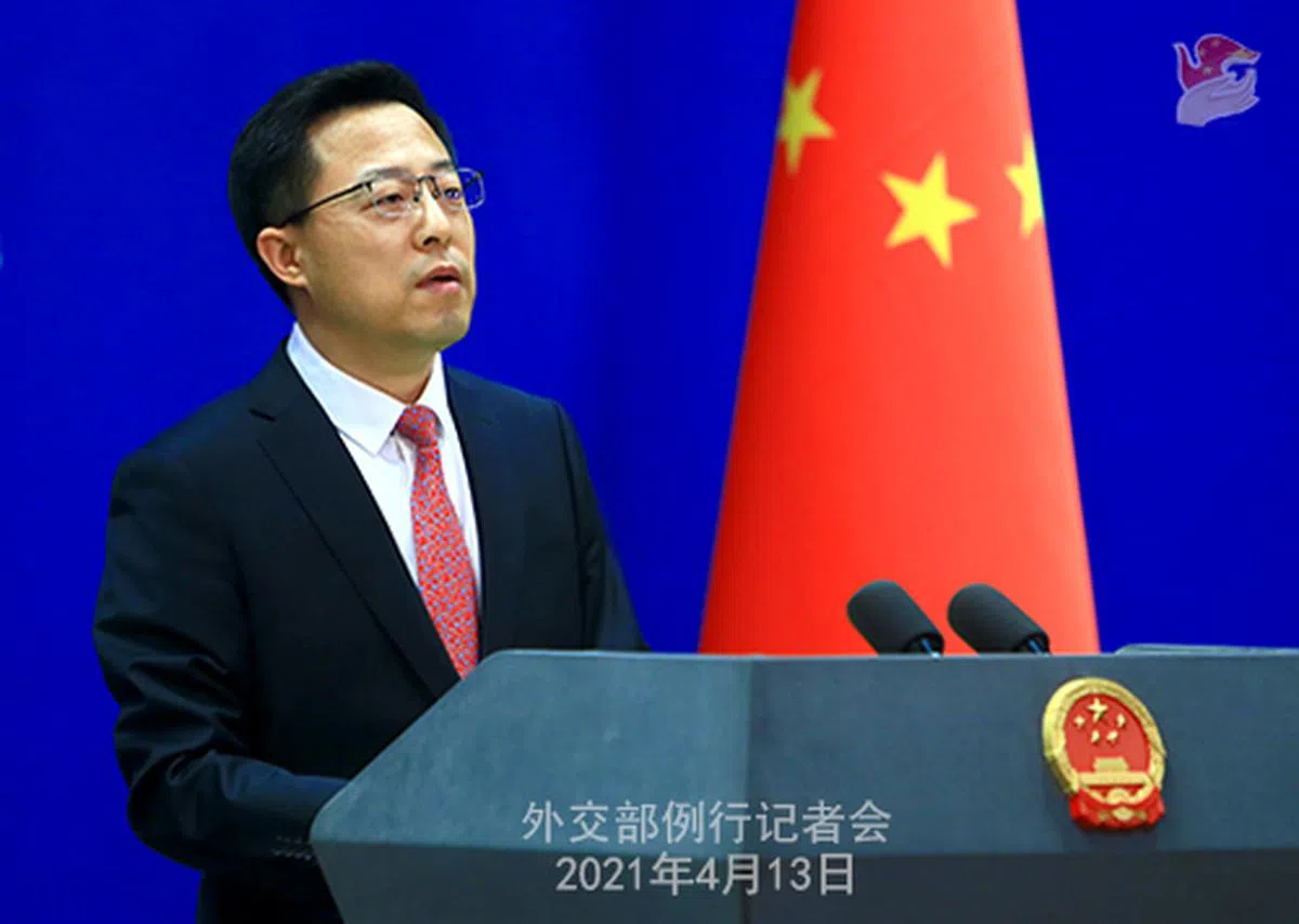  外交部发言人赵立坚。（中国外交部） 
