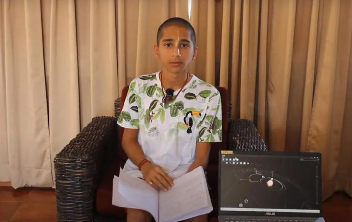  “印度神童”阿南德（Anand）预言疫情。（互联网） 