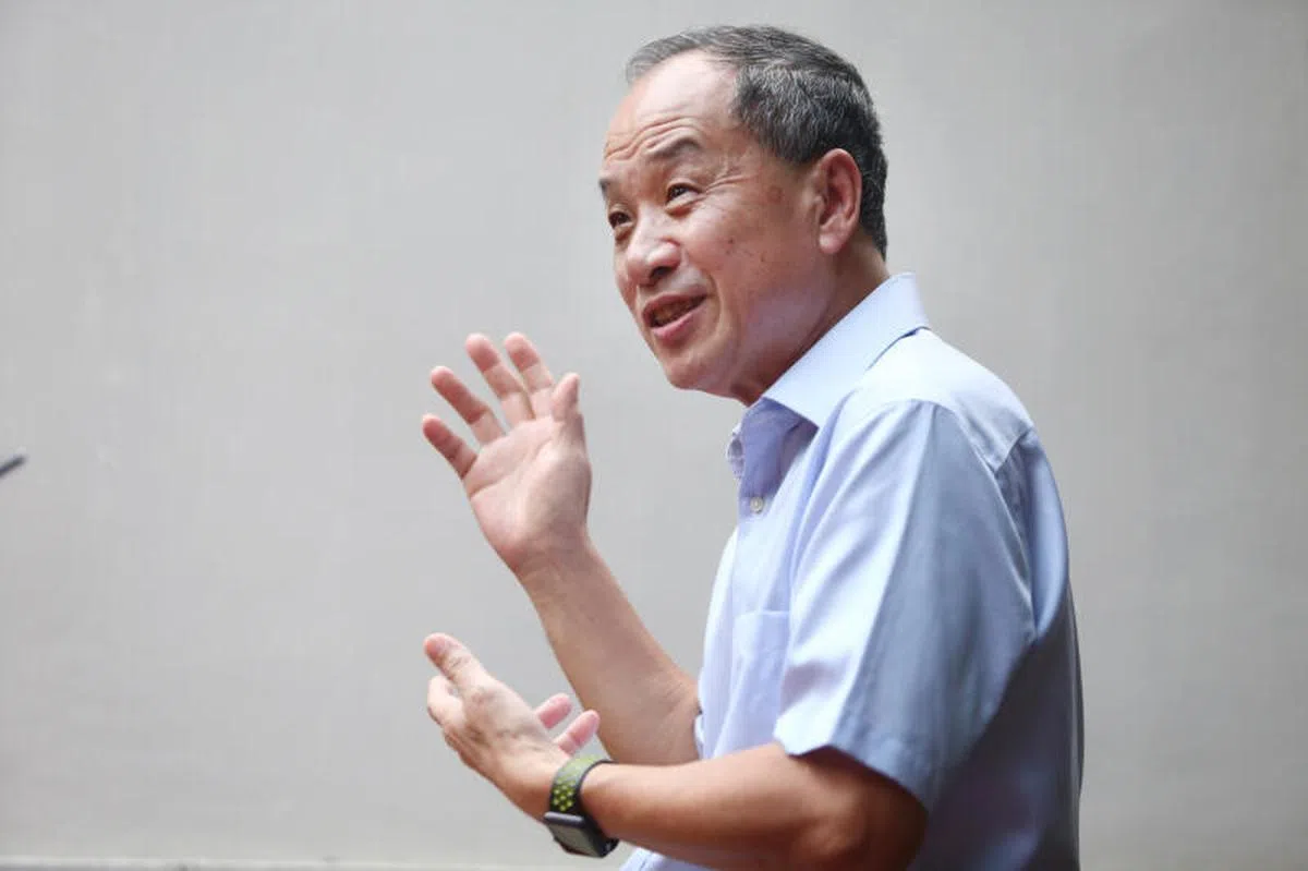  反对党大哥大刘程强。（联合早报） 