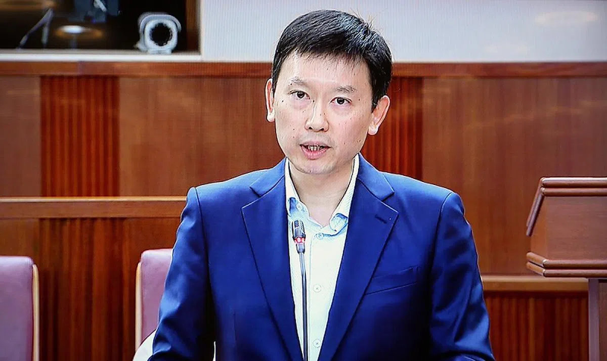  徐芳达。（Gov.sg 国会视频截图） 