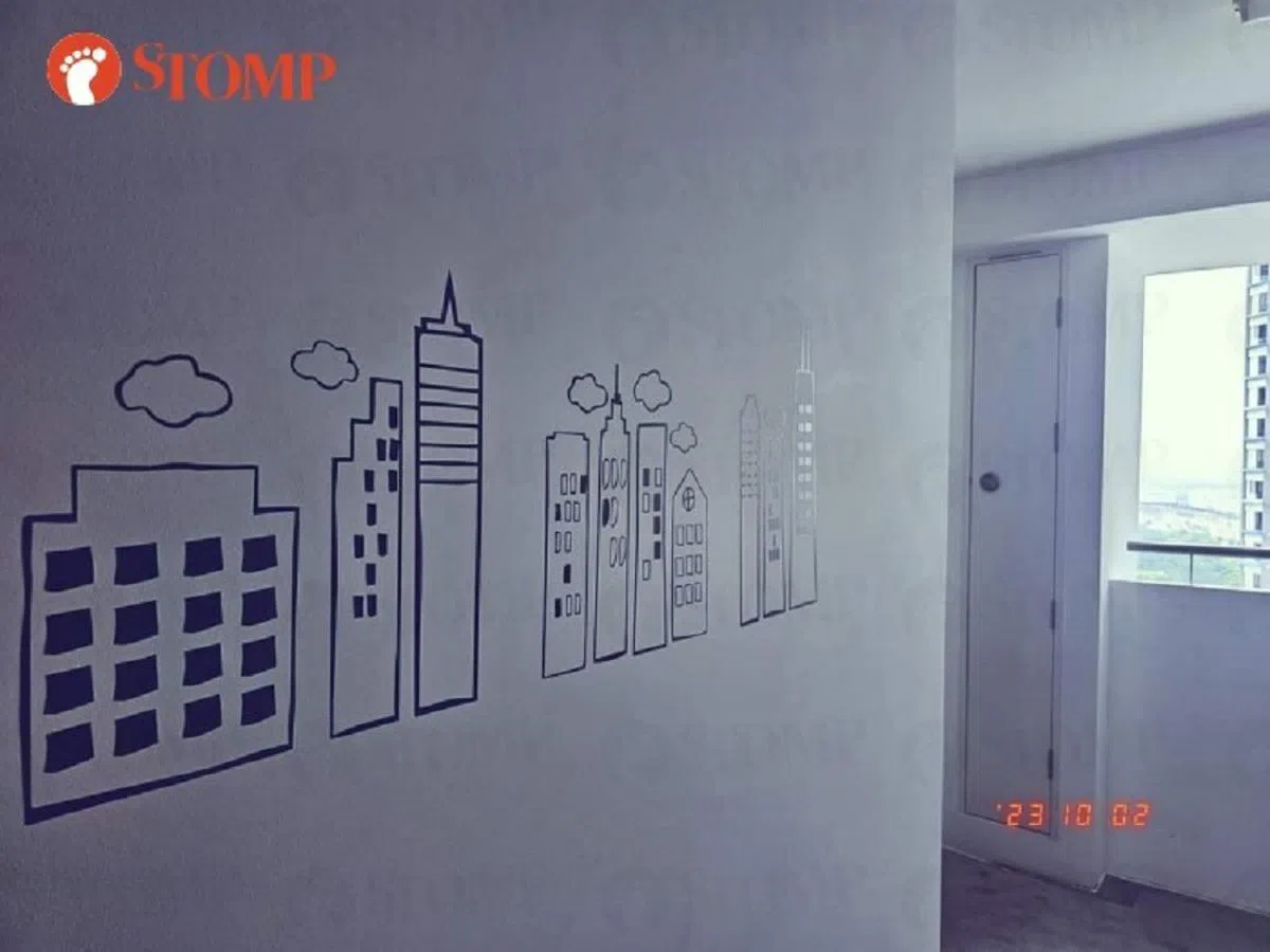 这些只是贴纸，不是颜料。（STOMP）