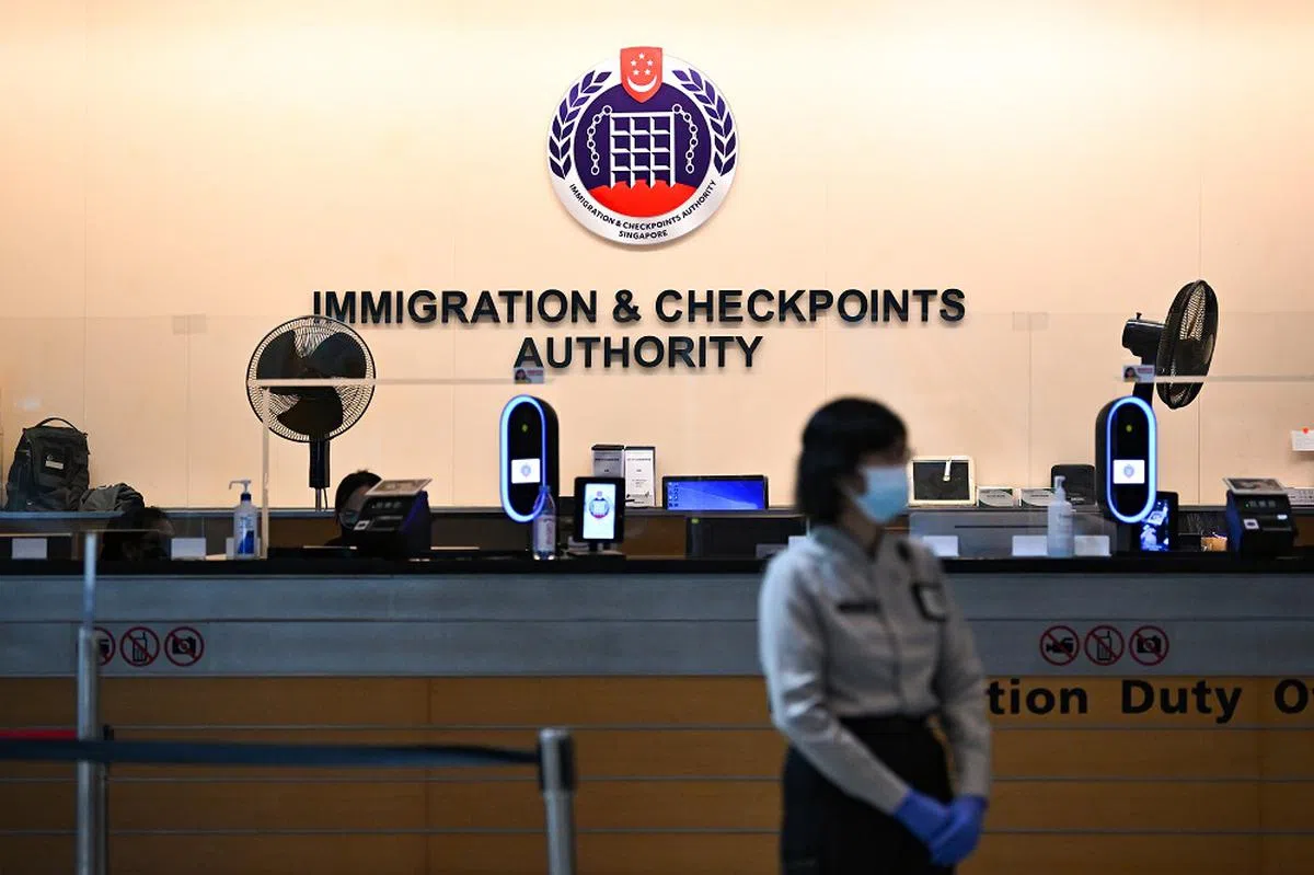 新加坡移民与关卡局。（海峡时报）