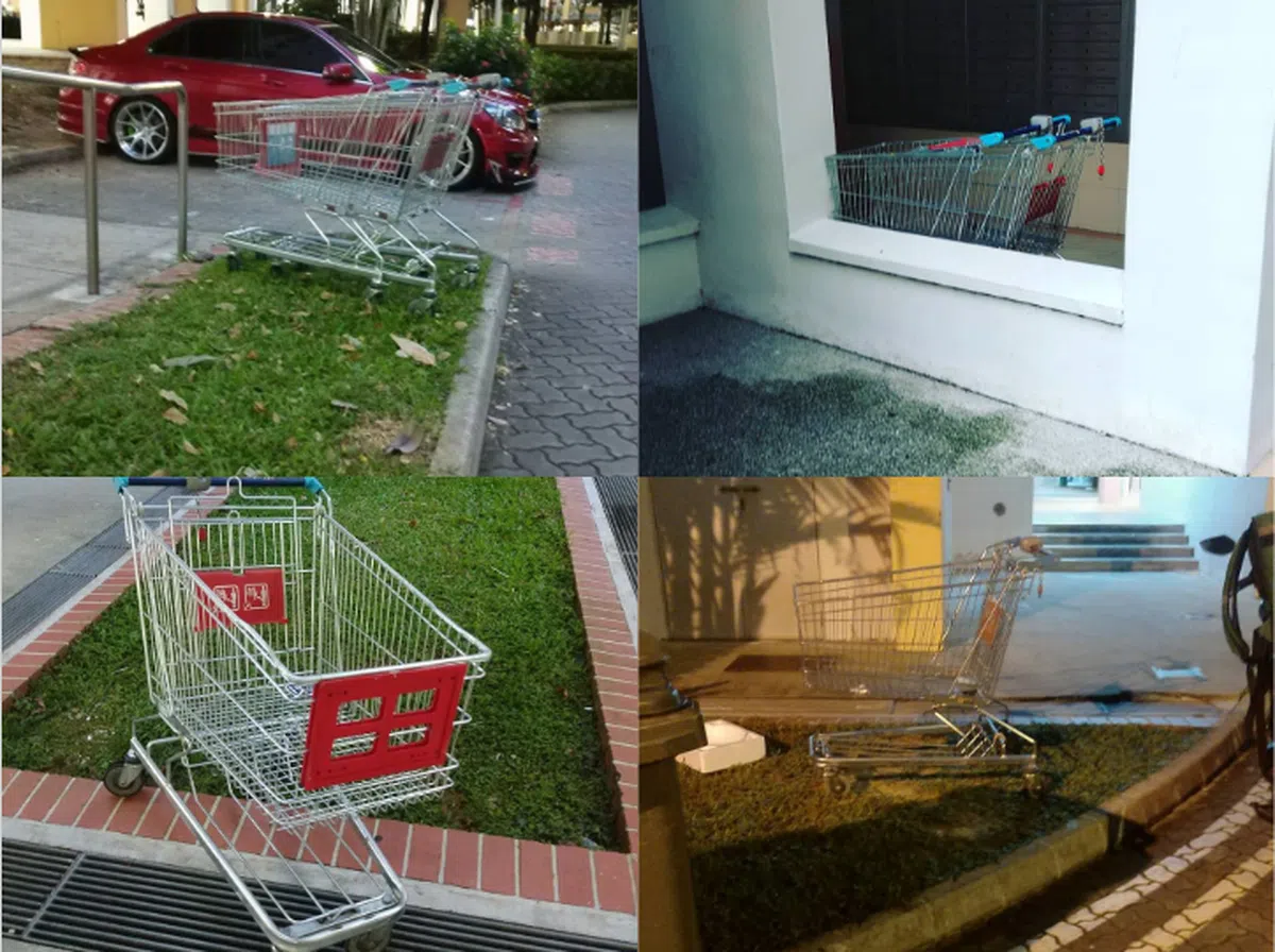 （取自Stolen NTUC Trolley & OFO Bicycle面簿） 