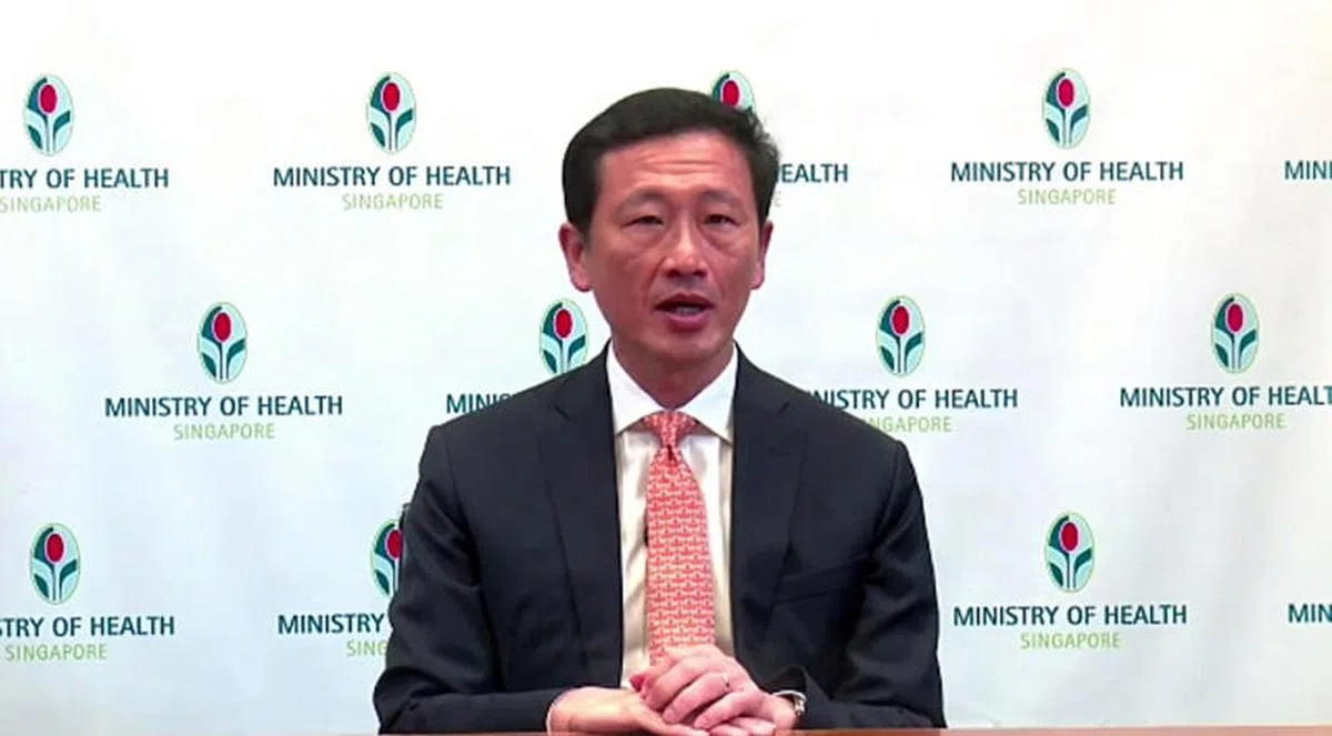 卫生部长王乙康本月18日在医疗卫生信息和管理系统协会亚太区大会（HIMSS21 APAC Conference）上致辞。（医疗卫生信息与管理系统协会）