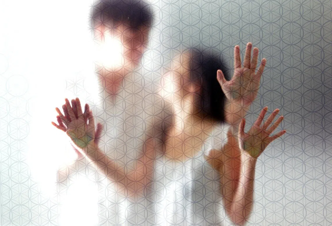 11岁的小女生现在随时可以轻易通过手机接触成人网站内容，甚至落入那些潜伏在网上等着调教幼女的色魔手中。（新明日报）