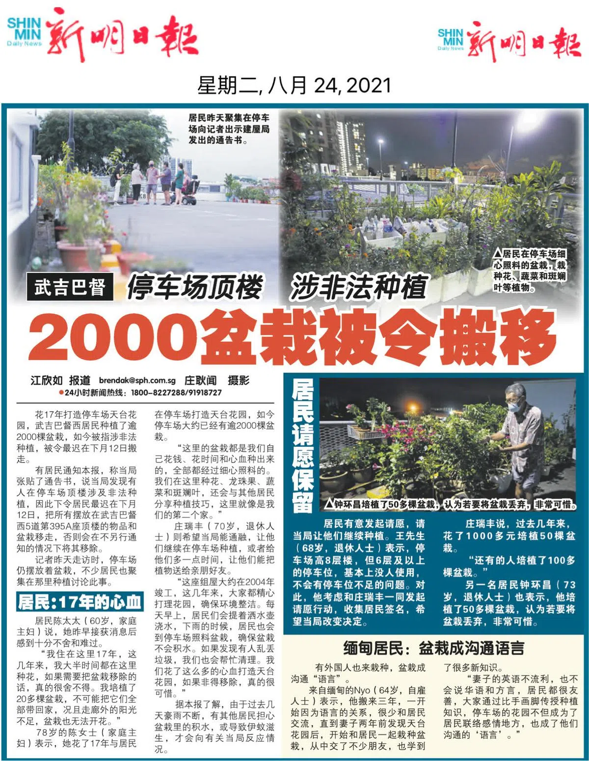  （新明日报） 