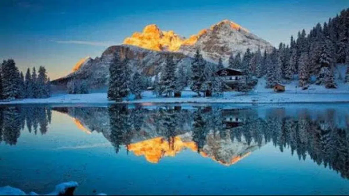  贝加尔湖。（中国报） 