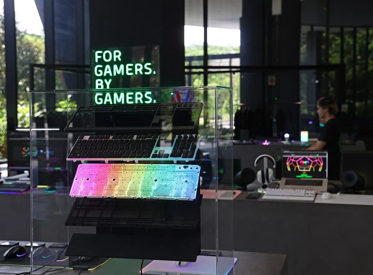 爱玩电子游戏的蚁粉，肯定用过雷蛇的产品。（联合早报）