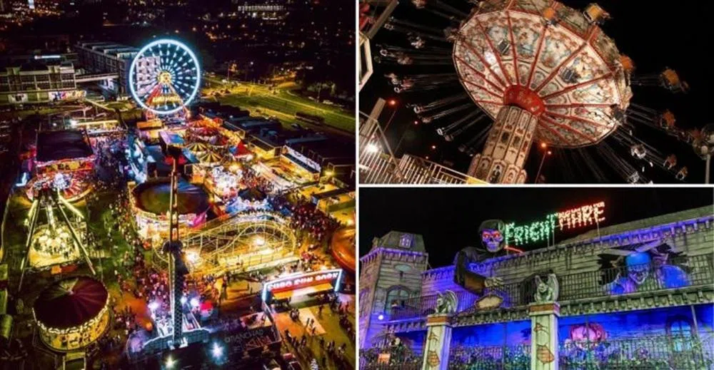 新山的夜间游乐园，好玩到让人不想回家。