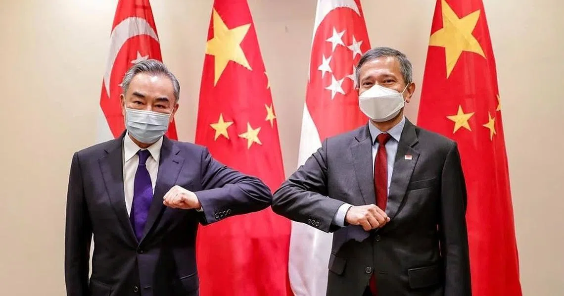 新加坡外交部长维文医生昨天（30日）起，展开为期两天的对华访问。他是疫情暴发后，首个到访中国的新加坡内阁部长。（外交部）