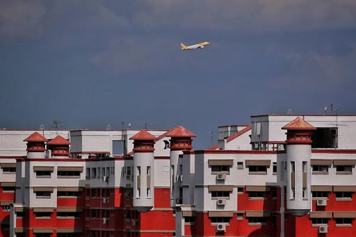  灯塔外观设计的组屋。（海峡时报） 